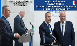 Hakan Fidan ile Andrii Sibiha ortak basın toplantısı düzenledi