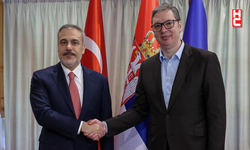 Bakan Hakan Fidan, Sırbistan Cumhurbaşkanı Aleksandar Vucic tarafından kabul edildi