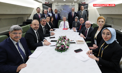 Cumhurbaşkanı Erdoğan, Macaristan dönüşü basın mensuplarının sorularını yanıtladı