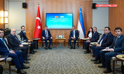 Cumhurbaşkanı Yardımcısı Yılmaz, Özbekistan Başbakan Yardımcısı Kuçkarov ile görüştü...