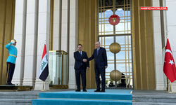 Cumhurbaşkanı Erdoğan, Irak Başbakanı Sudani'yi resmi törenle karşıladı
