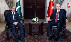 Cumhurbaşkanı Erdoğan, Pakistan Başbakanı Şahbaz Şerif'i kabul etti...