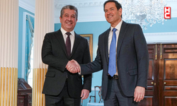 Mesrur Barzani, Washington'da, ABD Dışişleri Bakanı Marco Rubio ile görüştü