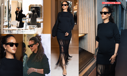Rihanna, Cannes'daki Messika butiğine ziyarette bulundu