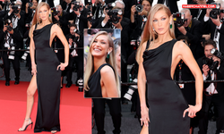 Cannes 2025: Bella Hadid, şıklığı ile adeta büyüledi