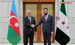 Suriye Cumhurbaşkanı Ahmed Şara, Şam'da Azerbaycanlı üst düzey heyeti kabul etti