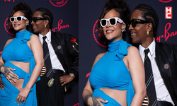 Rihanna, Messika ile Ray-Ban & Asap Rocky After-Party'sine katıldı