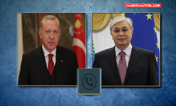 Cumhurbaşkanı Erdoğan, Kazakistanlı mevkidaşı Kasım Cömert Tokayev ile görüştü
