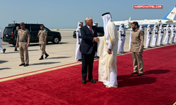 ABD Başkanı Donald Trump Katar'da