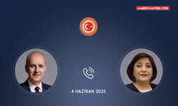 TBMM Başkanı Numan Kurtulmuş, Azerbaycanlı mevkidaşı Sahiba Gafarova ile görüştü