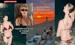Yasemin Allen'den gece deniz keyfi! paylaşımları nefes kesti
