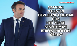 Fransa Cumhurbaşkanı Emmanuel Macron'dan 'Filistin' açıklaması