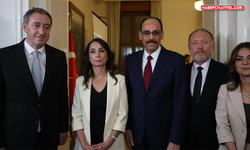 MİT Başkanı İbrahim Kalın, TBMM'de DEM Parti'yi ziyaret etti