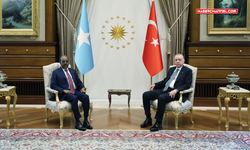 Cumhurbaşkanı Erdoğan, Somali Cumhurbaşkanı Mahmud ile bir araya geldi
