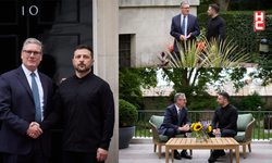 Keir Starmer ve Volodimir Zelenski, Londra'da bir araya geldi