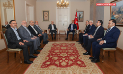 Dışişleri Bakanı Hakan Fidan, Hamas Şura Meclisi Başkanı Muhammed Derviş ile bir araya geldi