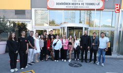 Almanya’dan gelen öğrenciler Demirören Medya ve Teknoloji MTAL'i ziyaret etti