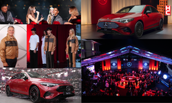 Mercedes-Benz, tamamen Yeni CLA’yı büyüleyici bir geceyle tanıttı