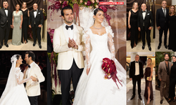 Ceyda Ekşi ile Ali Dönmez görkemli bir düğünle evlendi