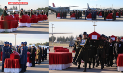 Şehitler memleketlerine uğurlandı