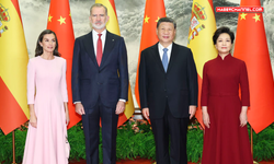 Çin Devlet Başkanı Xi Jinping, İspanya Kralı 6’ncı Felipe ile görüştü