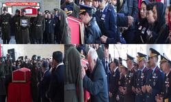 Şehit Pilot Yarbay Gökhan Korkmaz son yolculuğuna uğurlandı