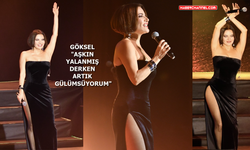 Göksel güçlü sesiyle ve şıklığıyla göz kamaştırdı