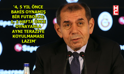 Galatasaray Başkanı Dursun Özbek'ten 'Bahis' açıklaması