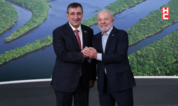 Cumhurbaşkanı Yardımcısı Cevdet Yılmaz, Brezilya Devlet Başkanı Lula da Silva ile görüştü
