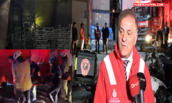 Beyoğlu'nda metro inşaatında iskele devrildi: "1 ölü, 4 yaralı"