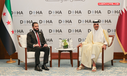 Suriye Cumhurbaşkanı Ahmed Şara, Doha'da Katar Emiri Al Sani ile görüştü