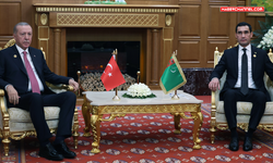Cumhurbaşkanı Erdoğan, Türkmenistan Cumhurbaşkanı Berdimuhamedov ile görüştü