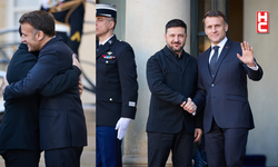 Zelenski, Macron ile Paris'te görüştü