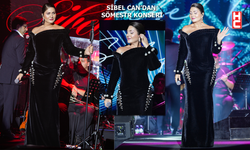 Sibel Can, yine zarafeti ve sahne enerjisi ile büyüledi