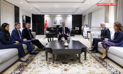 Bakan Hakan Fidan, UNRWA Genel Komiseri Philippe Lazzarini’yi kabul etti