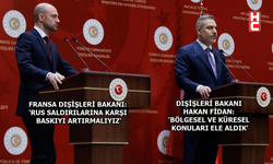 Hakan Fidan, Jean-Noel Barrot ile basın toplantısı düzenledi