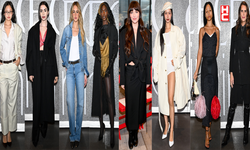 Yıldızları New York'ta buluşturan defile: Calvin Klein-Veronica Leoni