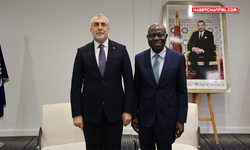 Bakan Vedat Işıkhan, ILO Genel Direktörü Gibert F. Houngbo ile görüştü