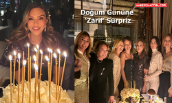Feryal Gülman’a dostlarından özel doğum günü kutlaması