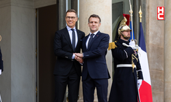 Macron, Finlandiya Cumhurbaşkanı Alexander Stubb ile görüştü