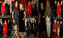 Ünlü simalar IL Cortile Istanbul'daki zarif davette buluştu