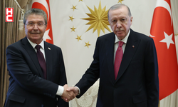 Cumhurbaşkanı Erdoğan, KKTC Başbakanı Ünal Üstel ile bir araya geldi