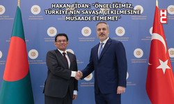 Bakan Hakan Fidan, Bangladeşli mevkidaşı Khalilur Rahman ile ortak basın toplantısında konuştu