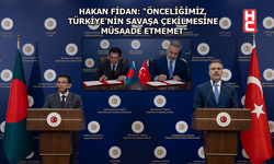 Bakan Hakan Fidan, Bangladeşli mevkidaşı Khalilur Rahman ile ortak basın toplantısında konuştu