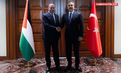 Bakan Hakan Fidan, Filistin Devlet Başkan Yardımcısı Şeyh ile görüştü