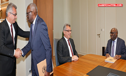 KKTC Cumhurbaşkanı Tufan Erhürman, BM Genel Sekreteri’nin Kıbrıs Özel Temsilcisi Khassim Diagne’yi kabul etti