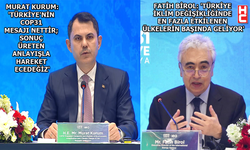 Bakan Murat Kurum COP31 sürecine ilişkin düzenlenen basın toplantısında konuştu