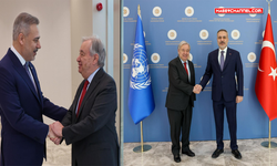 Bakan Hakan Fidan, BM Genel Sekreteri Antonio Guterres ile görüştü
