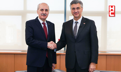 TBMM Başkanı Kurtulmuş, Hırvatistan Başbakanı Andrej Plenkovic ile görüştü