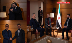 Suriye Cumhurbaşkanı Ahmed Şara, Bakan Hakan Fidan'ı kabul etti